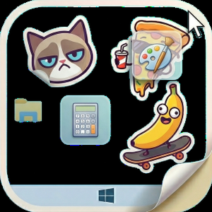 stickers whatsapp 软件封面